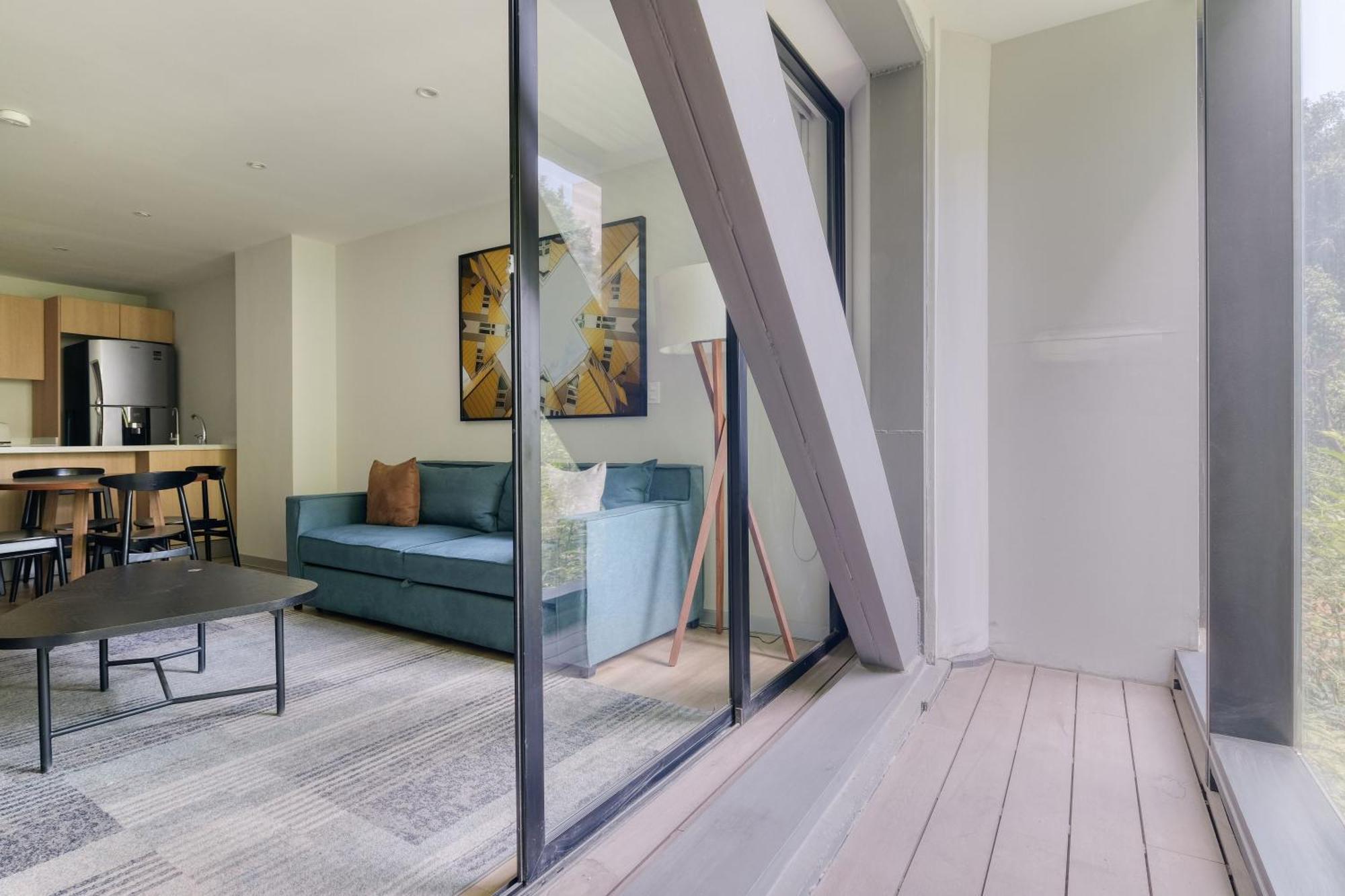 Insurgentes 432 By Blueground Apartment Mexico City Bilik gambar